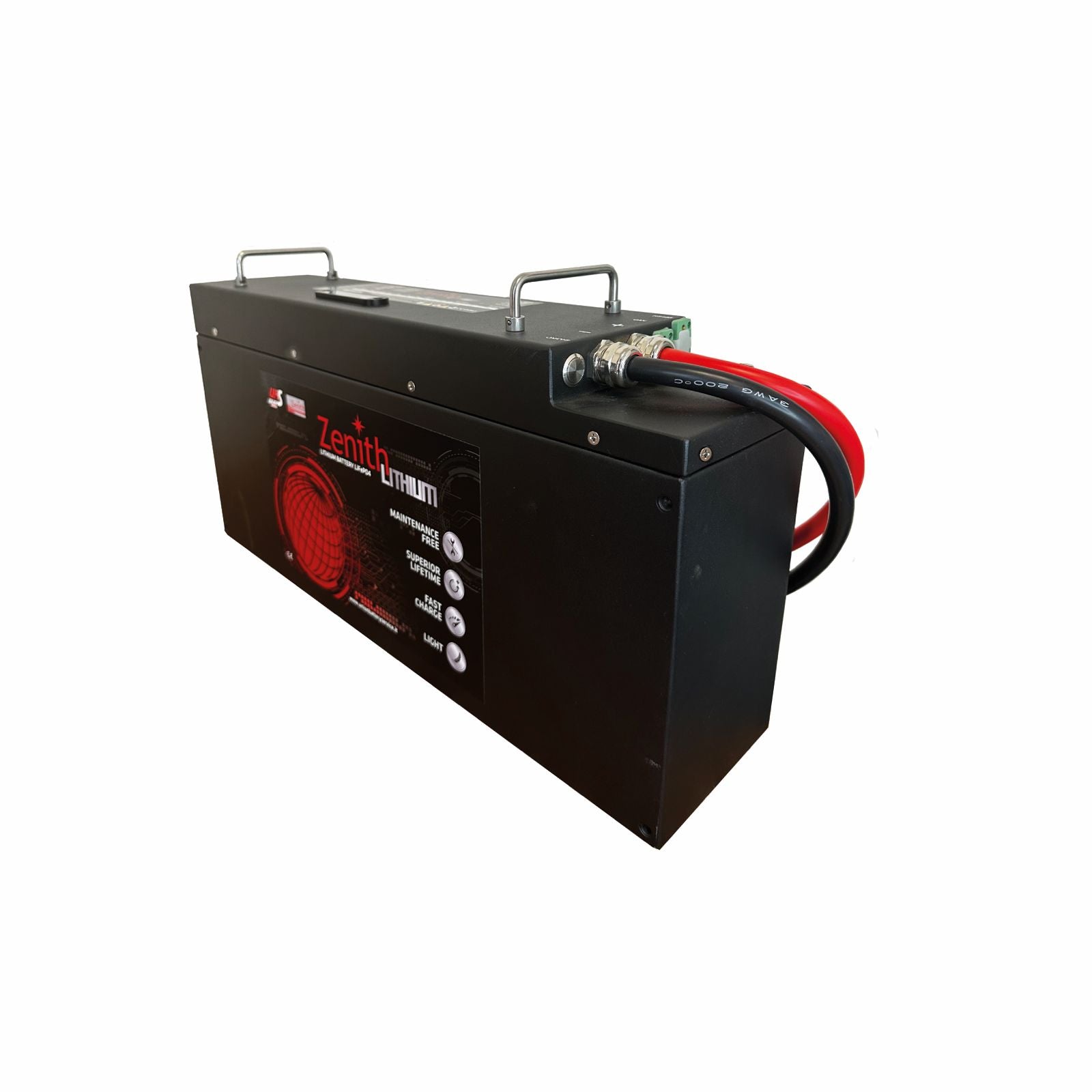 Batteria auto Zenith Power Pack al LifePO4 ZLI024065 INOX 25, LITIO 25.6V 100Ah